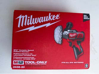 Shop Milwaukee M12 12V Lithium-Ion Cordless Variable Speed Polisher/Sander (Tool-Only