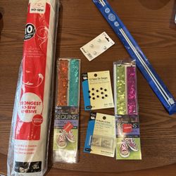 Random Sewing And Crochet Items 