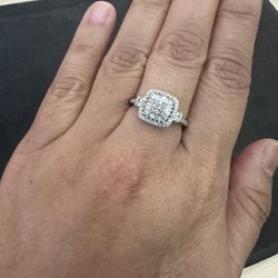 Diamond Vintage-Inspired Ring (1/2 ct. t.w.) in 14k White Gold