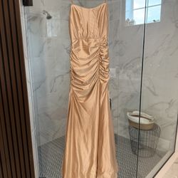 Gold Dress