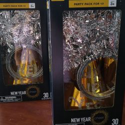 New year's party pack for 10 ppl.
