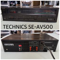 TECHNICS SE-AV500 Stereo Power Amplifier in Working Condition 