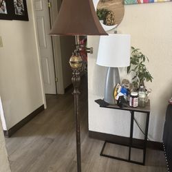 Vintage 1960s Danish Ornate Bridge Floor Lamp / used still in excellent shape look at the pictures/