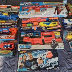Nerf Guns & misc