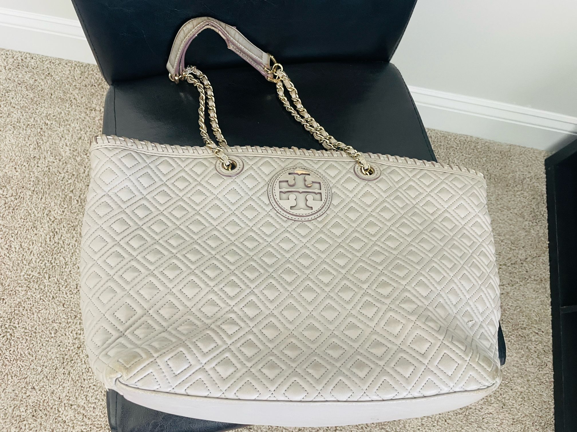 Tory burch Authentic Sac fourre-tout matelassé Tory Burch Marion