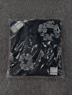 Denim Tears Black Bedazzled