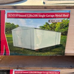 12X20 Metal Shed EACH