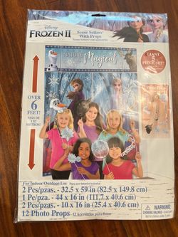 Disney Frozen 2 Scene Setters With Props