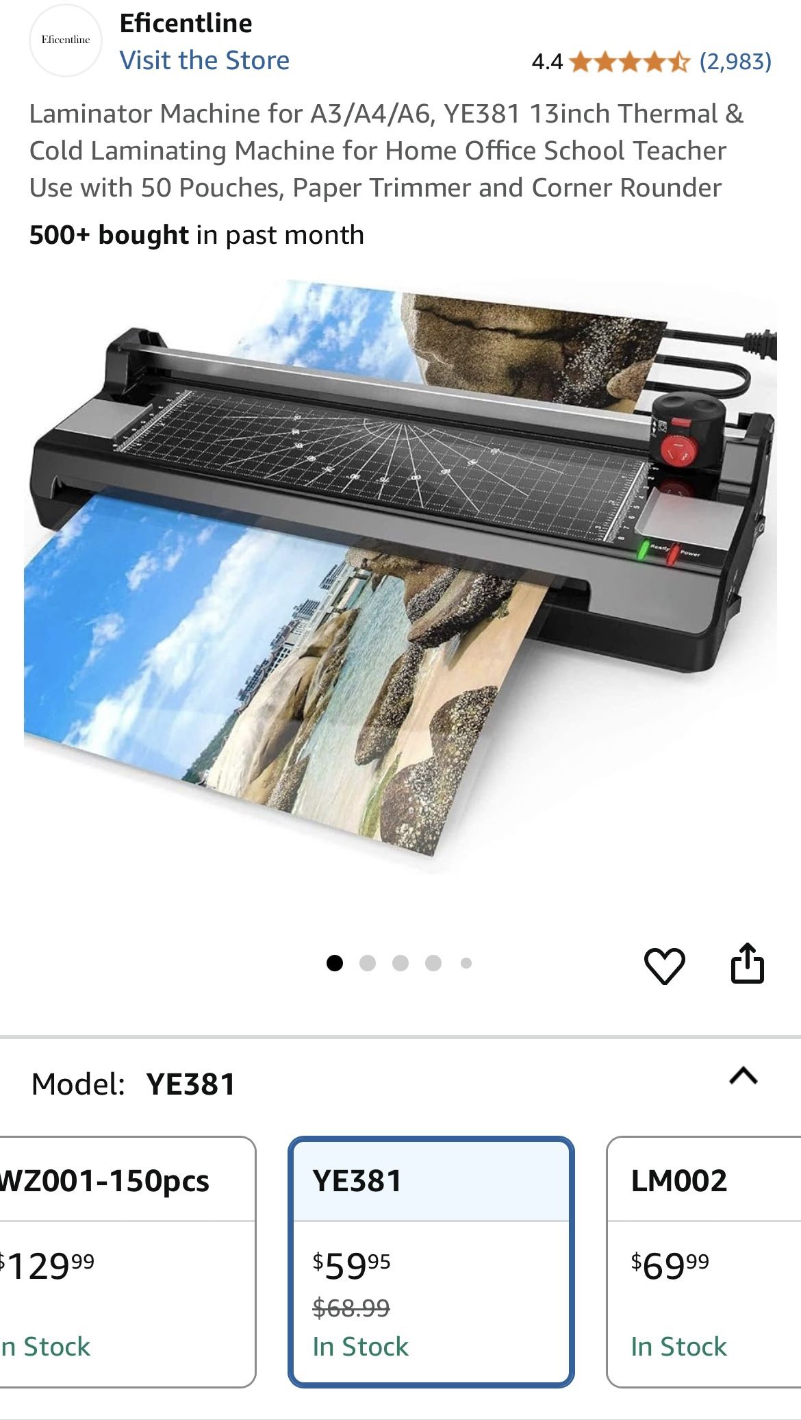 Laminator Machine 13 Inches