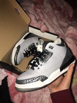 Wolf grey 3s size 6y