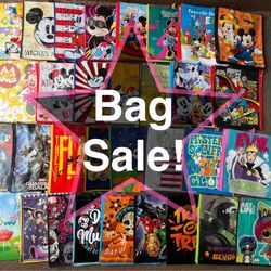 Brand new Holiday & Character reusable bags