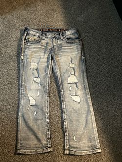 rock revival bootcut men's jeans