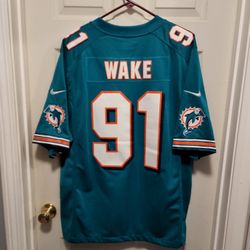 Nike Stitched Miami Dolphins Cameron Wake XXL Jersey 