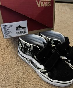 Brand New Black And Design Vans Shoes