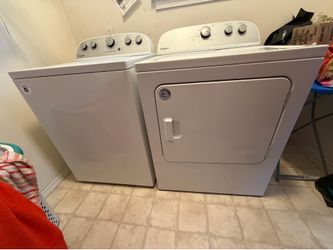 $600/OBO - Washer: Whirlpool WTW4955HW  & Dryer: Whirlpool WED4950HW