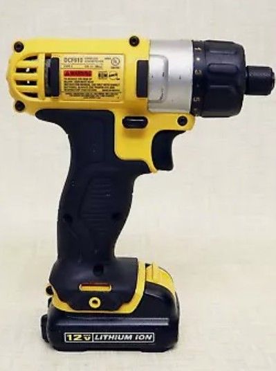 DeWalt Cordless 12V Screwdriver Gun With Battery