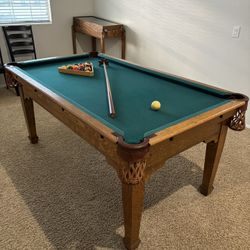 1911 Brunswick Billiard Pool table-4 Pockets Old! & Great Old piece! ! 