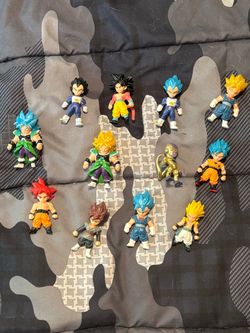 Dragon ball z anime 12 mini figures 10 / 15 / 2026