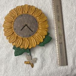 Sunflower Clock 