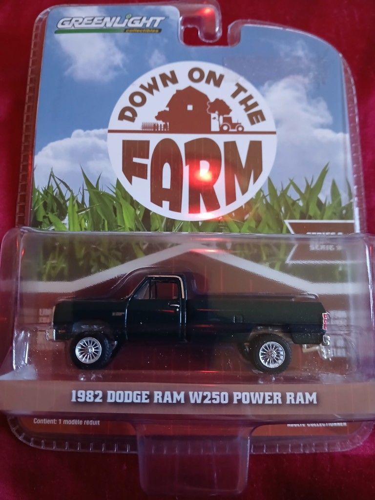 1982 Dodge Ram W250 Power Ram Truck Sea Spray Green Metallic Down On The Farm Series