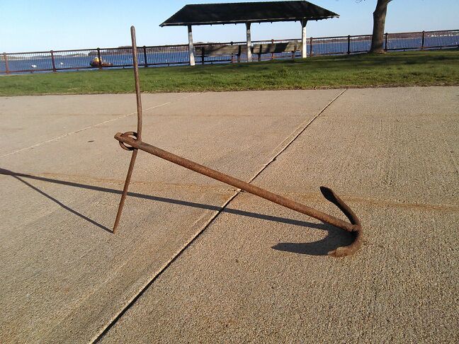 Boat anchor antique