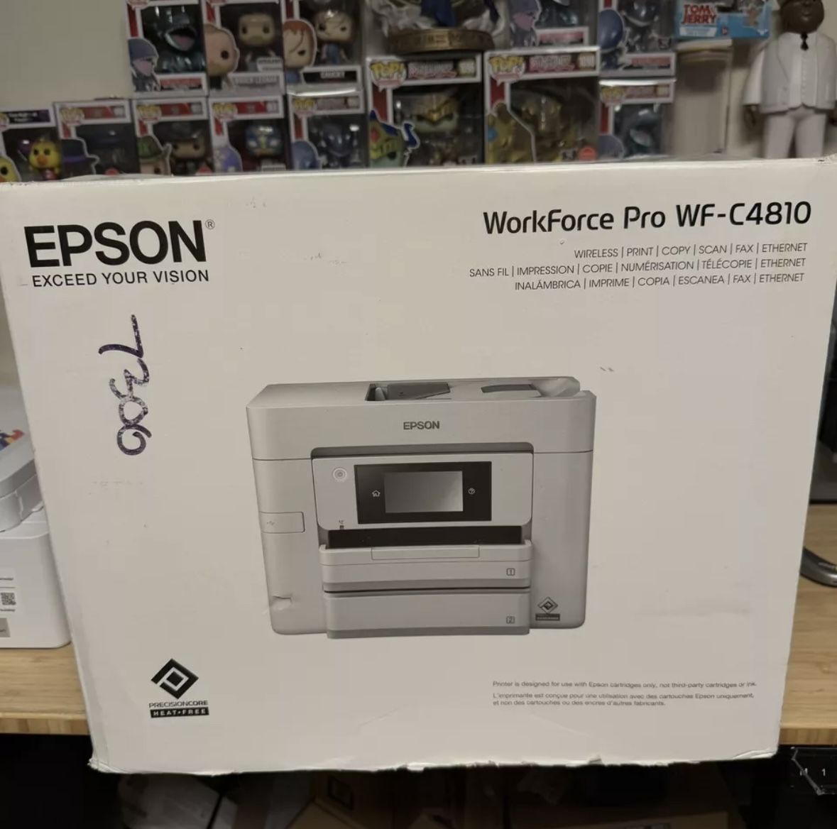 Epson C11CJ05205 WorkForce Pro WF-C4810 Color Multifunction Printer