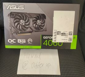 New ASUS RTX 4060 Dual 8GB