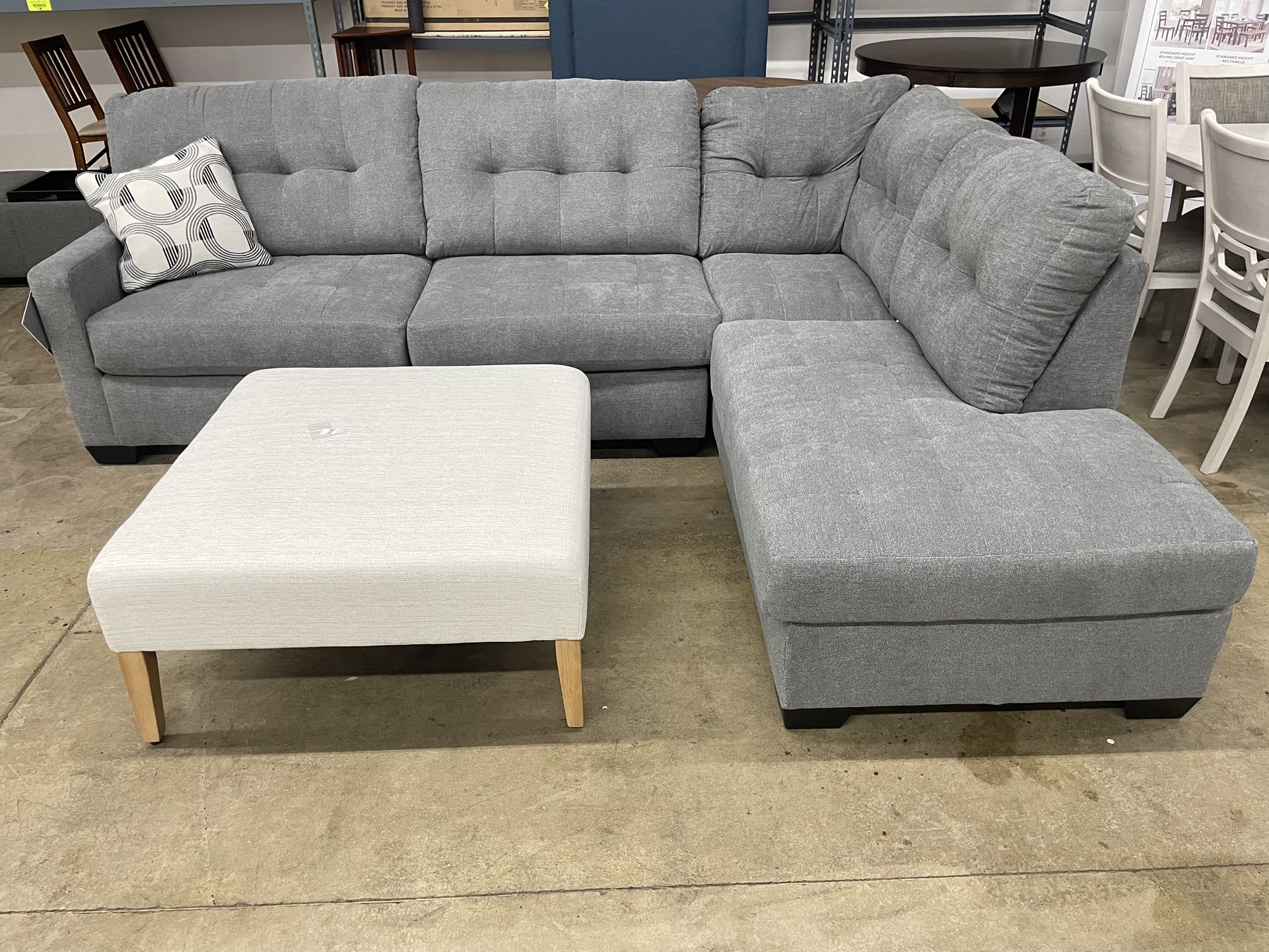 Gray Sectional Couch
