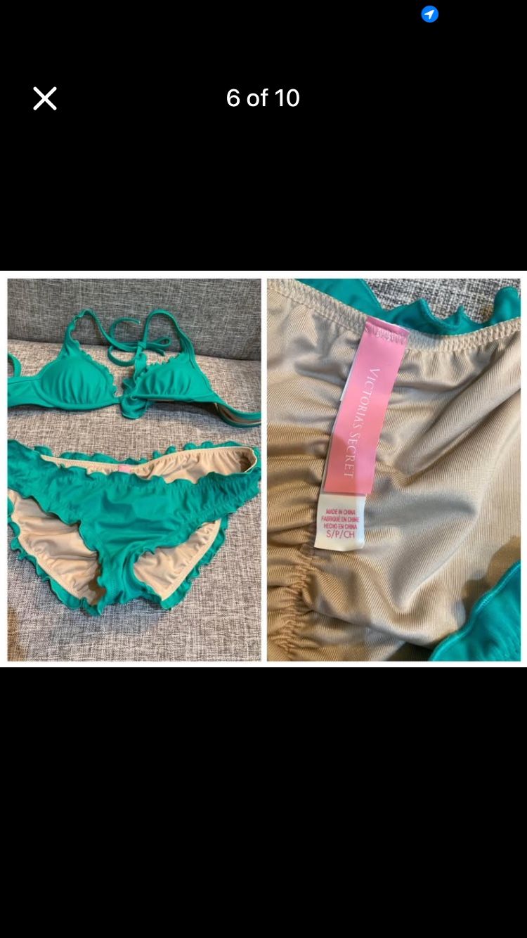 Large Lot Of Like New Swimsuits, Bikinis Mostly Victoria Secret, Womenβs Size S Only $30 All Or $5 Each