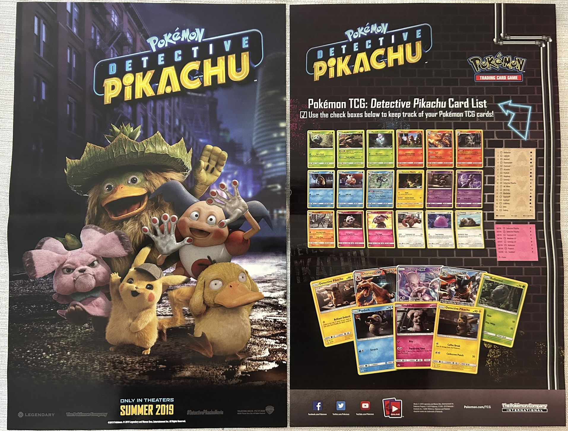 Pokémon Detective Pikachu (2019 film) Official Poster