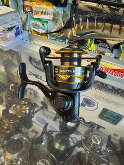 (Murrieta) New Penn Battle IV 2500 salt and fresh water fishing reel.