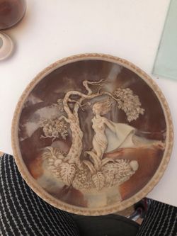She was a phantom of delight plate frame decor