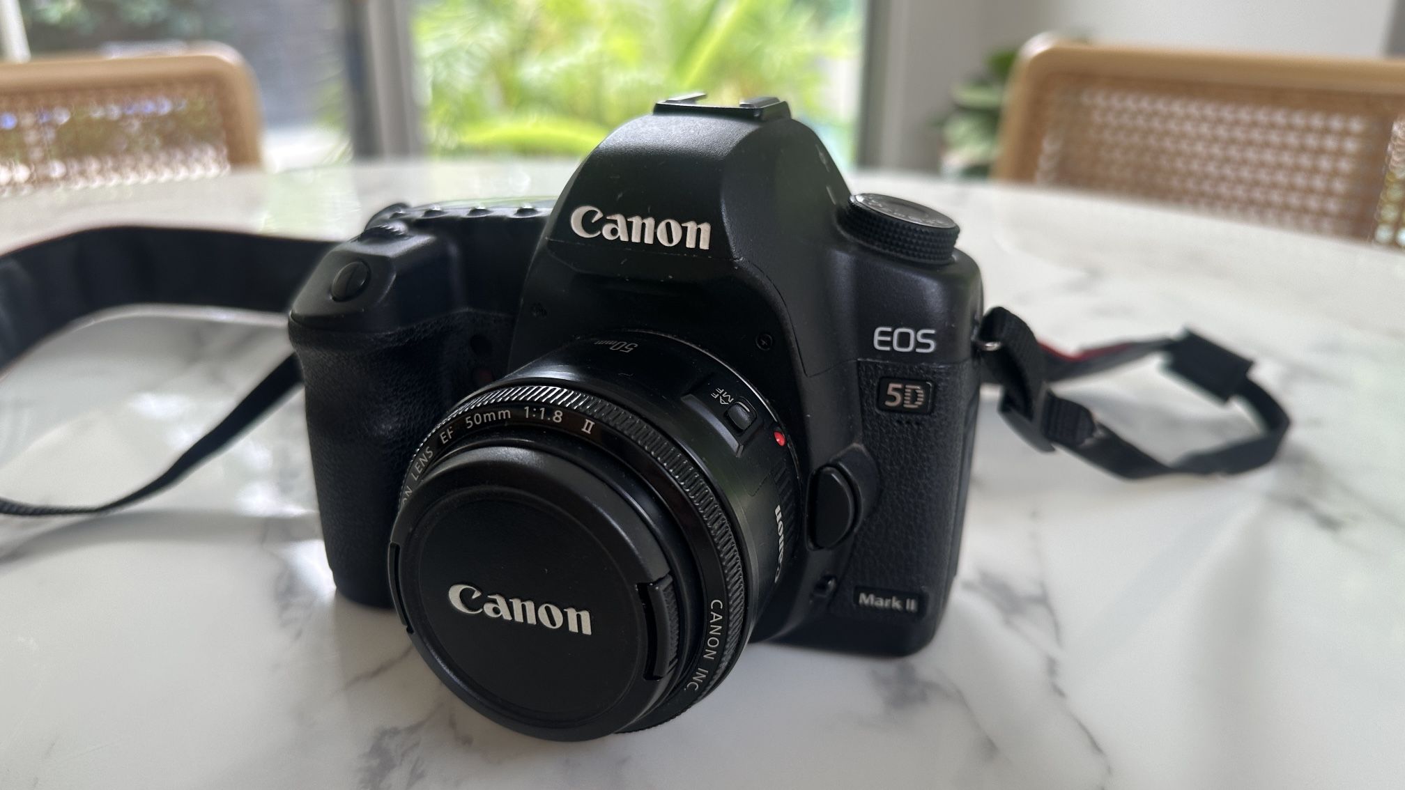 Canon 5D Mark II 85mm 50mm Two Memory Cards Battery And