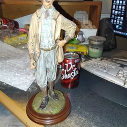 Golf Statue Roman 1990 Angela Tripi Collection A Gentleman’s Game