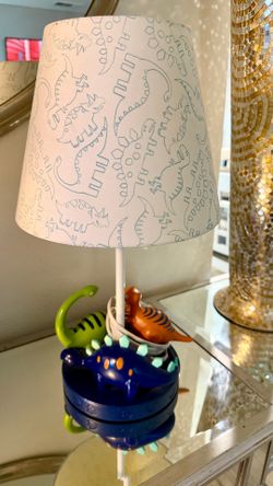 Dinosaur lamp