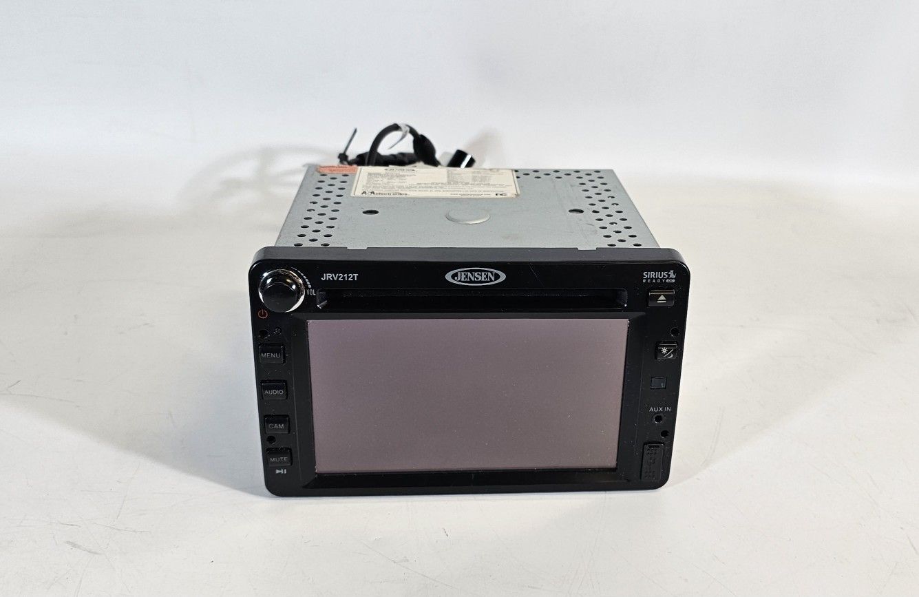 Jensen JRV212T RV in dash radio 3 camera input CD/AM/FM/Weather Satellite ready