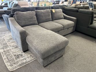 Sectional w pull out bed