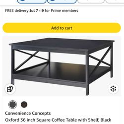 Coffee Table NEW In BOX