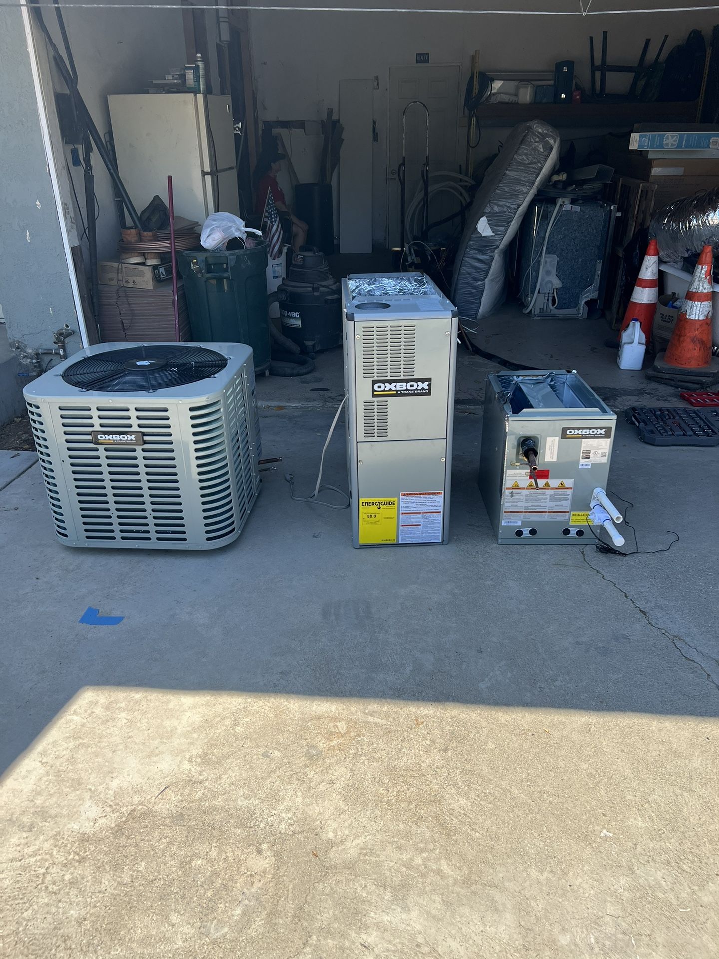 2.5 TON AC pro Oxbox Trane HVAC system for Sale in Riverside, CA - OfferUp
