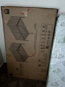 Brand new baby crib with mattress
