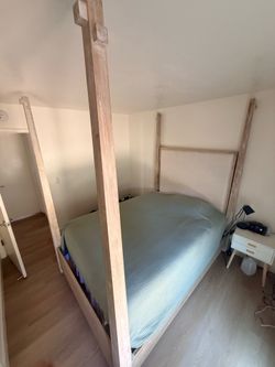 Queen princess bed