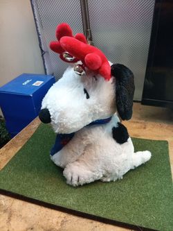 Snoopy Silly & wild musical Animated Christmas Plush toy 8" (23)