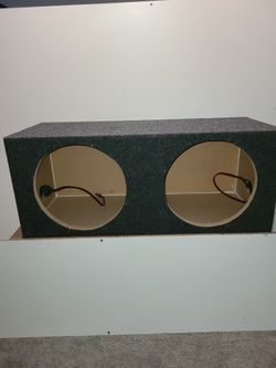 Subwoofer Enclosure Sealed And Ported