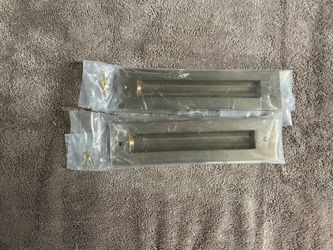 Emtek Modern Rectangular Flush Pull (8”)