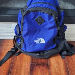The North Face Uo Wasatch Blue and Black Backpack
