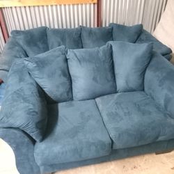 Two piece couch set