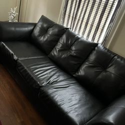 Sofa Set: $250 ,Small Kitchen Table With Two Chairs $25, The Two End Tables With Middle Living Room Table $45, Living Room Rug $35