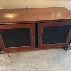 Free TV Stand Drawer Storage 