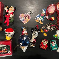 Disney Ornaments Ornament Lot