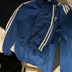 Adidas Sweatsuit (top And Bottom )